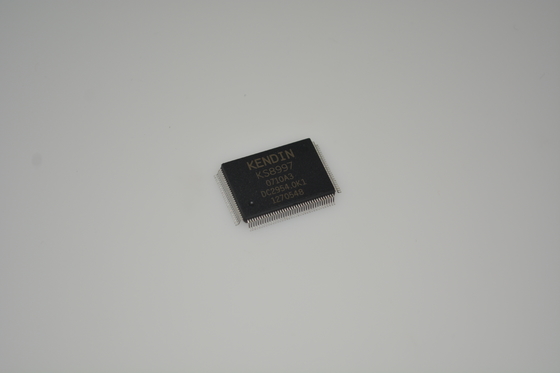 KSZ8997 9-Port 10/100 Yönetilebilir Switch, QoS VLAN Enerji Tespiti Otomatik MDI/MDIX 3.3V Çalışma Endüstriyel Sıcaklık (-40°C ila +85°C) 128-Pin PQFP Paketi ve Gelişmiş Trafik Yönetimi