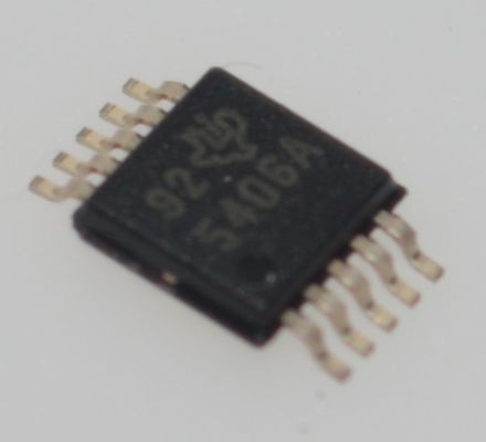 TPS54060ADGQR 60V 0.5A 1μA IQ 1.2V±1% Ref 200mΩ MOSFET 100kHz-2.5MHz Eko modlu Termal kapatma 3.5mmx3.5mm MSOP-10