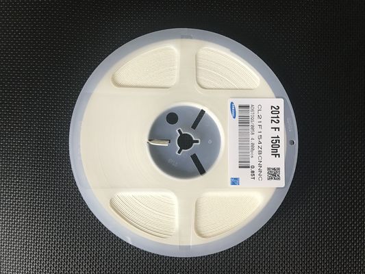 CL21F154ZBCNNNC MLCC 0.15µF Capacitor ±80% Tol 16V Rating Z5U Dielectric 0805 Case Wide +10°C to +85°C Range General Purpose RoHS Tape and Reel Packaging