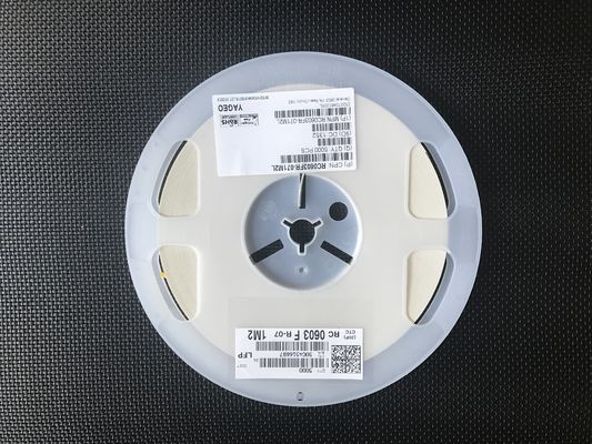 Tiny 0603 Chip Resistor Saves Space 1MΩ ±1% Tolerance 100ppm/°C Stability 75V Rated AEC-Q200 Automotive Grade Halogen-Free Superior Moisture Resistance Tape and Reel Packaging