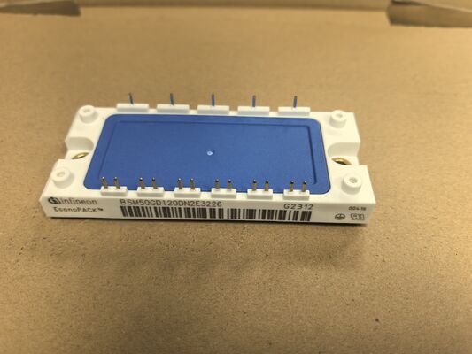 BSM50GD120DN2E3226 1200V/50A IGBT Modülü Çift Yapılandırma Düşük VCE ((sat) Yüksek Hızlı Değişim Düşük Kayıp Dahili NTC İzole Altı Plağı Motor Sürücüler ve Güneş Inverterleri için Endüstriyel Sınıf