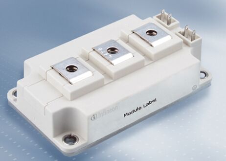 FF100R12KS4 1200V/100A 3'ü 1 Arada IGBT Modülü Entegre Fren Kıyıcı Düşük VCE(sat) Yüksek Hızlı Anahtarlama Düşük Kayıp Dahili NTC Endüstriyel Sürücüler ve Güneş Enerjisi İnvertörleri için İzole Taban Plakası