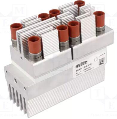 SKKQ800/14E 1400V 800A IGBT Modülü Düşük Vce (sat) Düşük Kayıp Yüksek Sertlik Düşük Endüktans NTC Sensörü Endüstriyel Sınıf Megawatt Sürücüleri ve Ağır UPS için