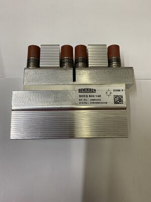 SKKQ800/14E 1400V 800A IGBT Modülü Düşük Vce (sat) Düşük Kayıp Yüksek Sertlik Düşük Endüktans NTC Sensörü Endüstriyel Sınıf Megawatt Sürücüleri ve Ağır UPS için