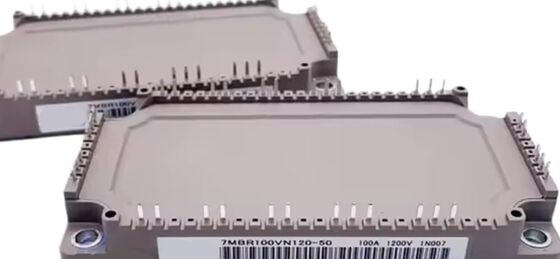 7MBR100VN120-50 1200V 100A PIM Modülü Entegre Doğrultucu ve İnvertör Düşük Kayıplı Yüksek İzolasyon Dahili NTC Kompakt Paket Endüstriyel Motor Sürücüleri ve UPS için