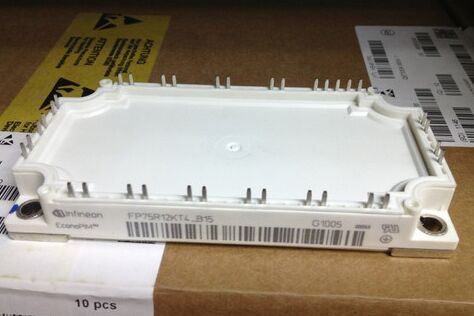 FP75R12KT4 B15 1200V 75A PIM IGBT Modülü TRENCHSTOP TM IGBT4 Düşük Kapatma Kaybı Entegre Düzeltmeci ve Fren Bakır Alt Plat NTC Motor Sürücüler İçin Yüksek Kapatma Frekansı