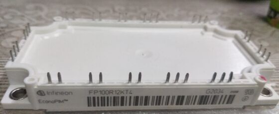 FP100R12KT4 1200V 100A PIM IGBT Modülü TRENCHSTOP™ IGBT4 Düşük VCE(sat) 2.1V Entegre Doğrultucu ve Fren Bakır Taban Plakası NTC Düşük Anahtarlama Kaybı Motor Sürücüleri İçin