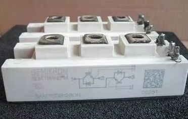 SKM75GB128DN 1200V, 75A Çift IGBT Modülü Düşük VCE ((sat) 1.9V Hızlı Değiştirme Entegre Diyot 10μs SC Deneyimliliği SEMITOP2 Paketi Basın-Uyumlu Pins Sürücüler ve Inverterler için UL Sertifikalı