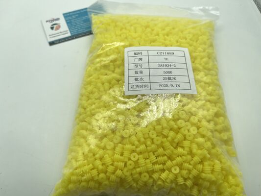 281934-2 2 Pozisyon 2.5mm Pitch Kablo-dan-Karta Konnektör Dik Açılı Delikten Geçmeli Kılıflı Sürtünmeli Kilitlemeli Polarize Kalay Kaplamalı Endüstriyel ve Otomotiv Uygulamaları İçin