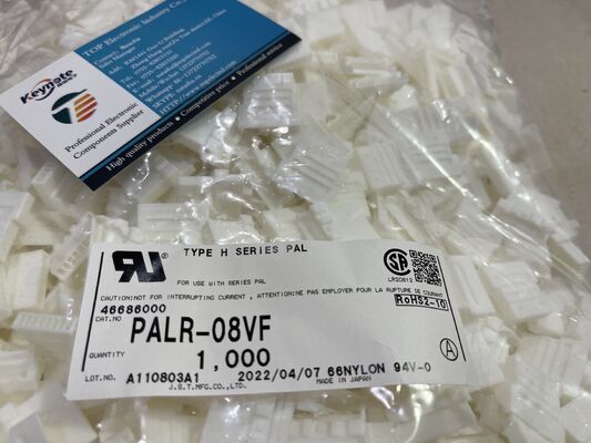 PALR-08VF 8 Pozisyon 2.0mm Pitch Connector Housing PA Serisi Alıcı Crimp Termination Pozitif Kilit Kompakt Tasarım 3A Wire-to-Board Uygulamaları için 100V AC Rating