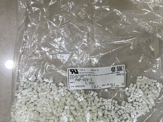 PAP-02V-S 2 Pozisyon 2.0mm Pitch Konnektör Yuvası PA Serisi Soket Sıkma Bağlantı Pozitif Kilit Kompakt 3A Derecelendirme 100V AC Kablo-Kart ve Yüksek Yoğunluklu Uygulamalar İçin