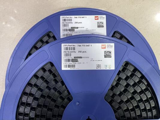 7447709471 470uH korumalı indüktör 1,4A nominal 1,5A sat AEC-Q200 -40~125°C DC/DC ve otomatik için 12x12mm SMD