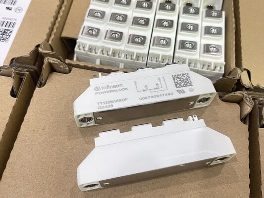 TT120N16SOFHPSA1 SCR modülü 1600V Vdrm 120A Itav basınç teması yüksek dalgalanma düşük kaybı endüstriyel kalite güç kontrolü için