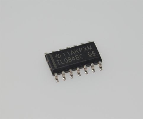 TL084BCDR Quad JFET-Input Op Amp 4MHz Bant Genişliği 13V/μs Slew Hızı ±18V Doldurma 3pA Giriş Tarafsızlığı SOIC-14 -40°C - +125°C